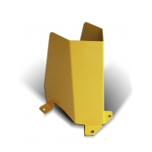 METALCHOC - sabot métallique de face pour la protection des rayonnages lourds et racks à palettes. Sabot en acier personnalisable, Made in France, SODEFI