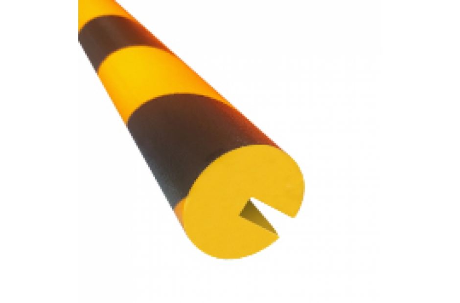 HUMANCHOC de SODEFI - différents modèles de profilés en mousse avec adhésif double face pour la protection des personnes, longueur 1 mètre recoupable